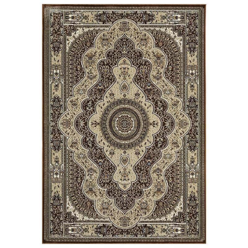 Prime Collection Border Area Rug - 8'1'' X 10'5'' - Brown/Cream