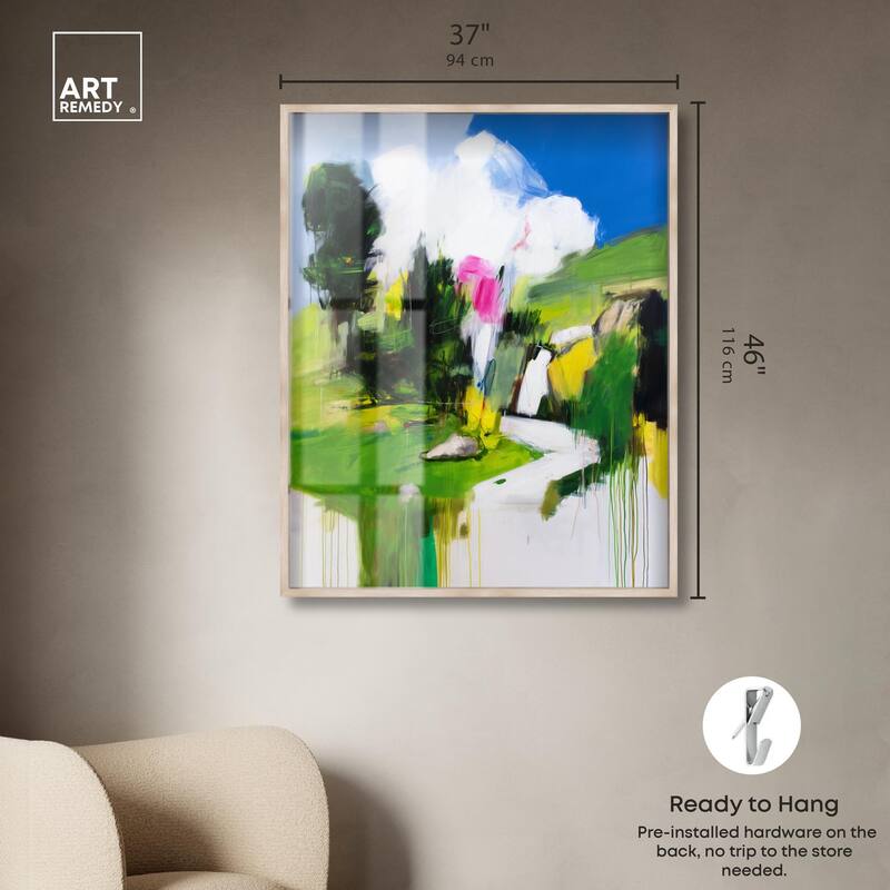 Swiss Fields Shadowbox by Art Remedy