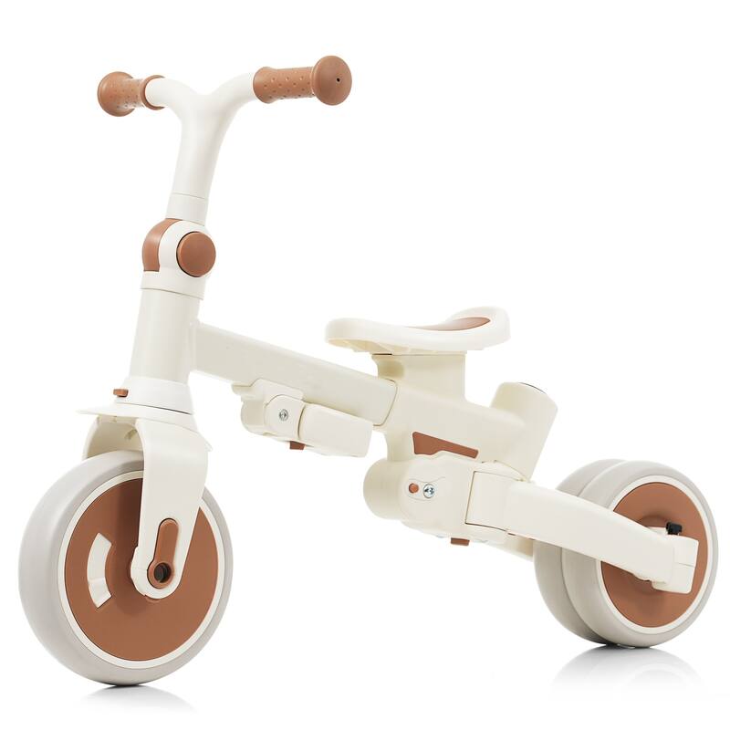 7 In 1 Baby Tricycle, Foldable Toddler Tricycle With Removable And Adjustable Parent Handle,For 12-72 Months
