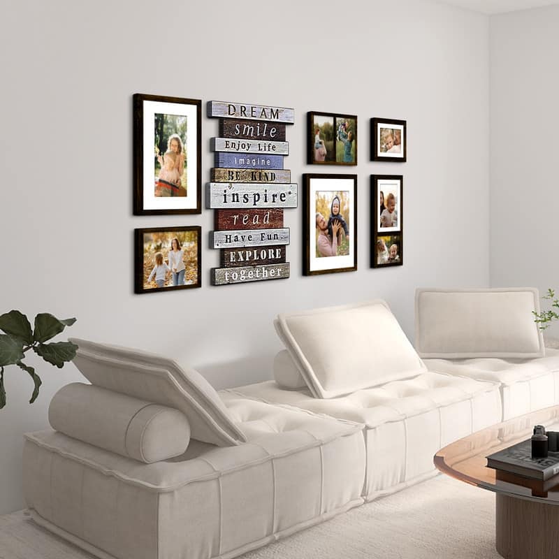 HELLO LAURA Elegant Complete Set With Decor Accessories Photo Frame