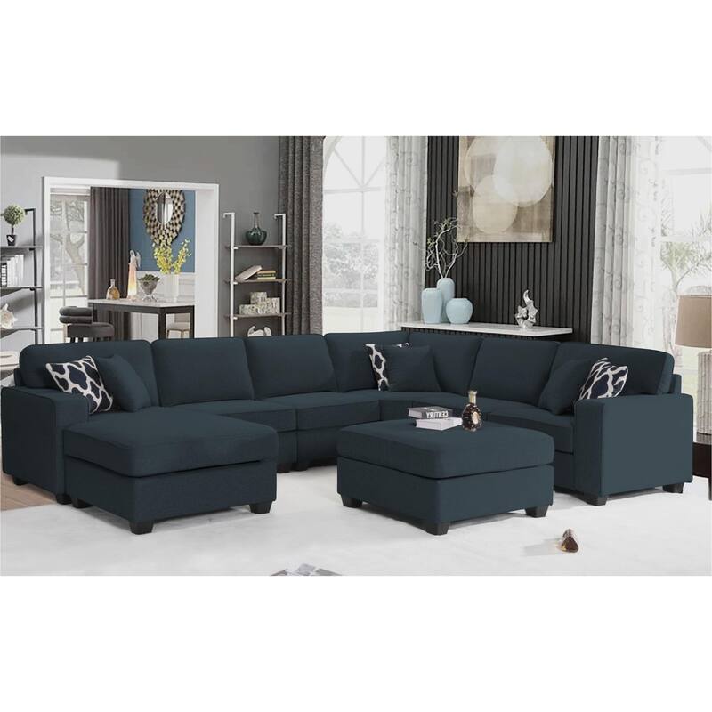 Flexible Combination Module Reversible Sectional Sofa - Chaocoal