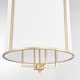 preview thumbnail 3 of 6, Quorum International 6705-4 Eldorado 4 Light 18" Wide Pendant