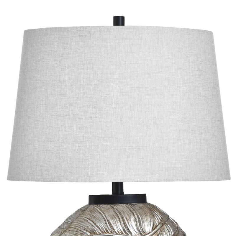 StyleCraft Poly Table Lamp - Pozega Silver