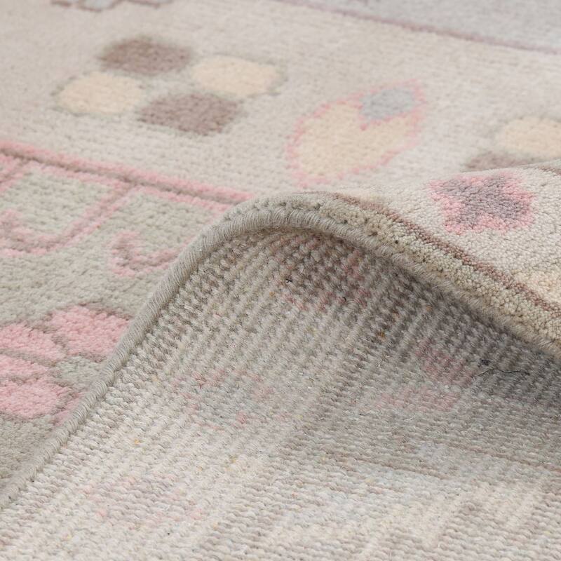 Overton Handmade Modern Contemporary Geometric Area Rug