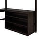 preview thumbnail 28 of 43, Multi-Functional Full Size Loft Bed with U-shaped Under Bed Desk, Bookshelves, Guardrails and Ladder for Small Spaces