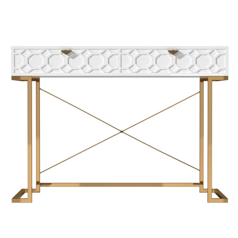 Side table with 2 drawers