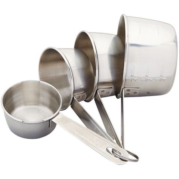 Goodcook 19850 Measuring Cup Set, Stainless Steel