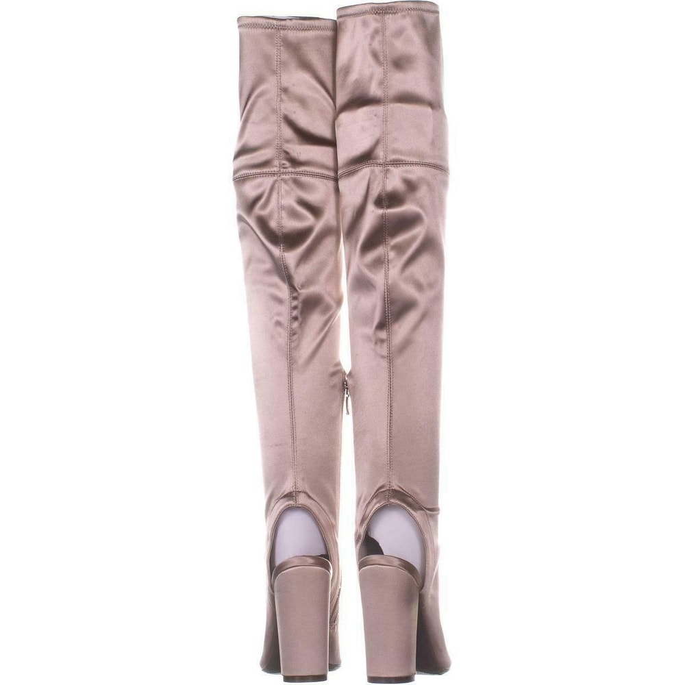 guess over the knee high heel boots