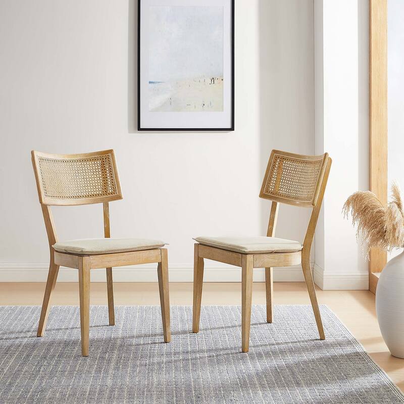 Caledonia Wood Dining Chair Set of 2