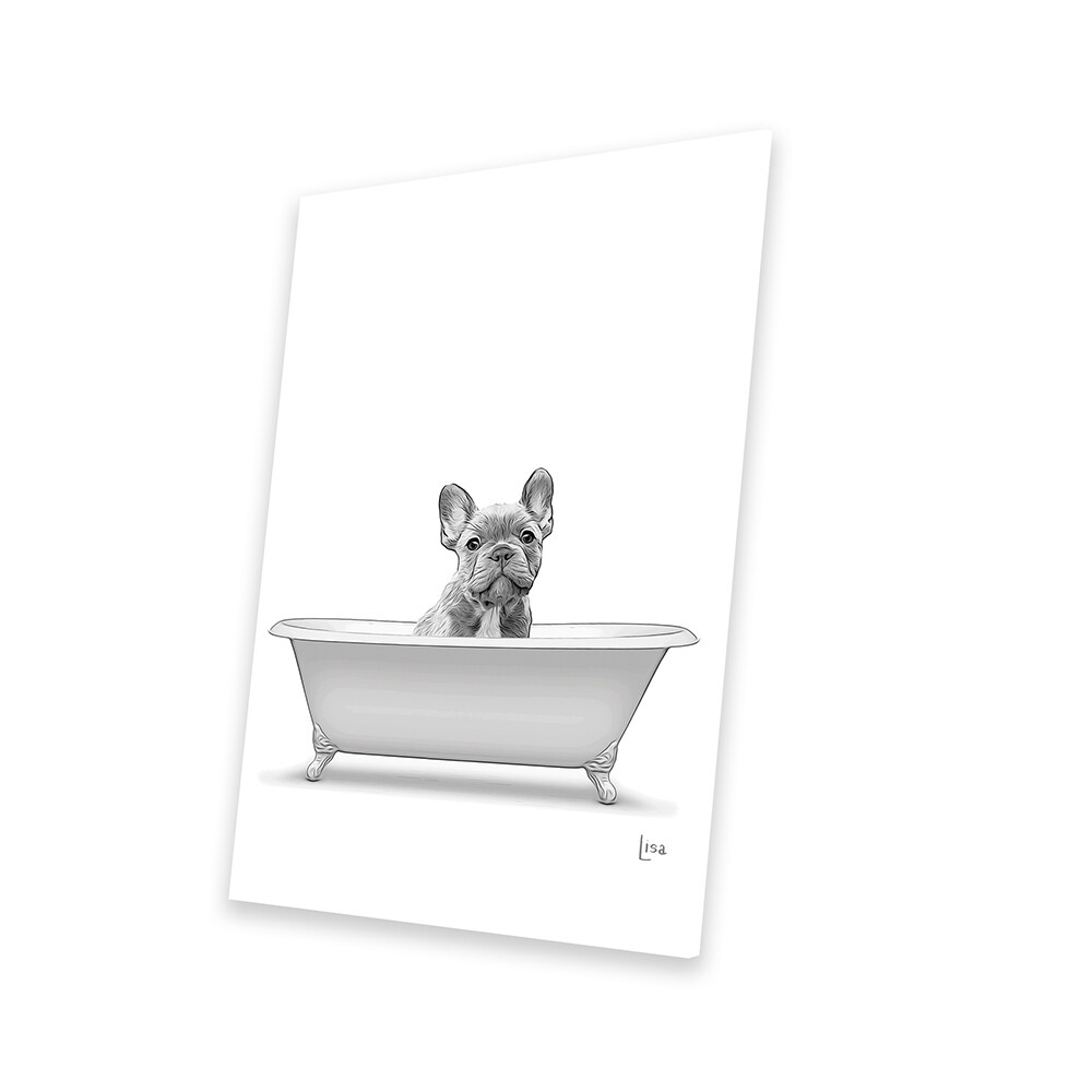 French bulldog in bathtub 2025