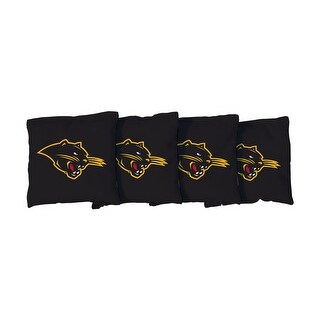 Ohio Dominican Panthers Black Cornhole Bags