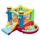 preview thumbnail 1 of 8, Costway Bountech Inflatable Bounce House Kids Music-Themed Castle with - without blower Multicolor - without blower - Kids
