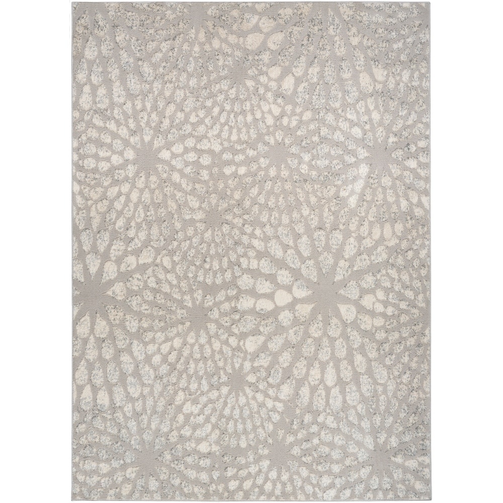 Nourison Ambiance Indoor only Glam Abstract Area Rug
