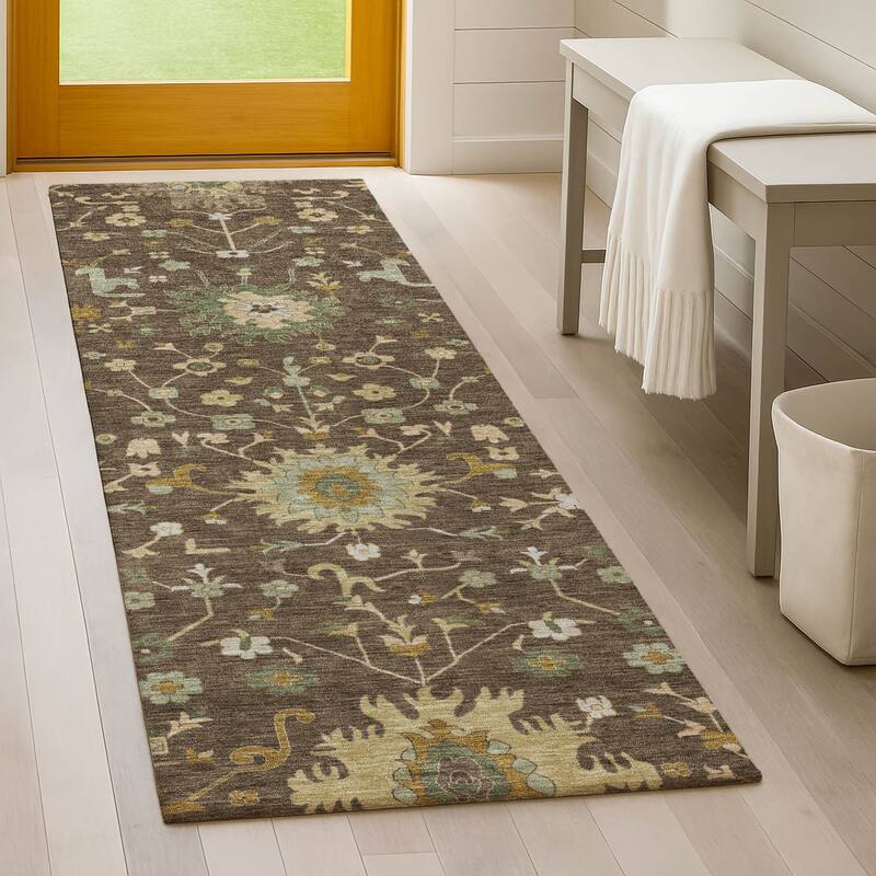Machine Washable Indoor/ Outdoor Global Dillon Chantille Rug