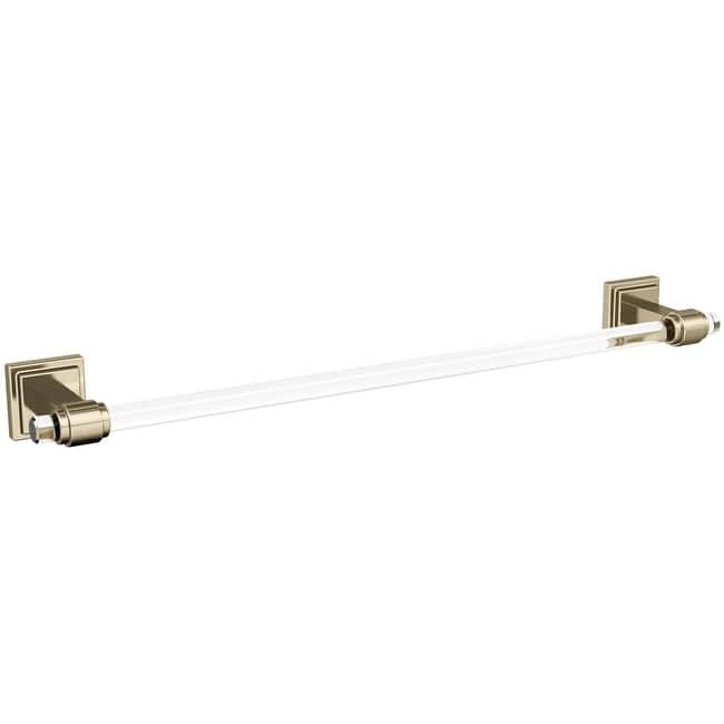 Amerock Glacio 18" Towel Bar - Golden Champagne