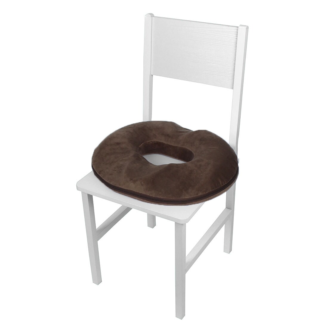 LEDOU Authorized Car Polyester Fiber Chair Seat Cushion Pad Pillow Coffee Color