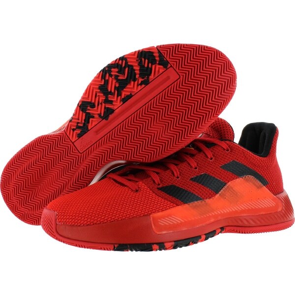 red and black adidas basketball shoes