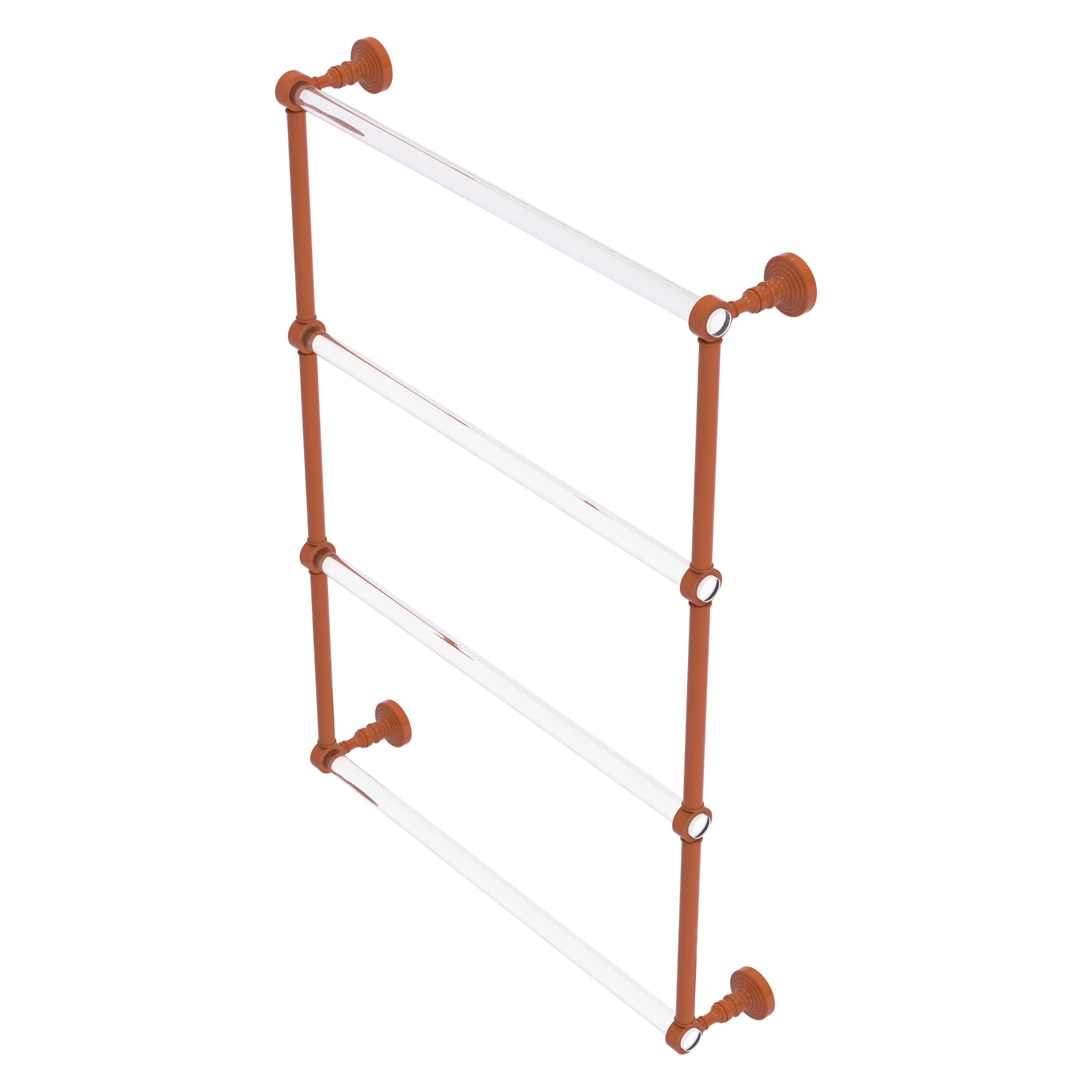 Allied Brass Pacific Grove Collection 4 Tier 24 Inch Ladder Towel Bar