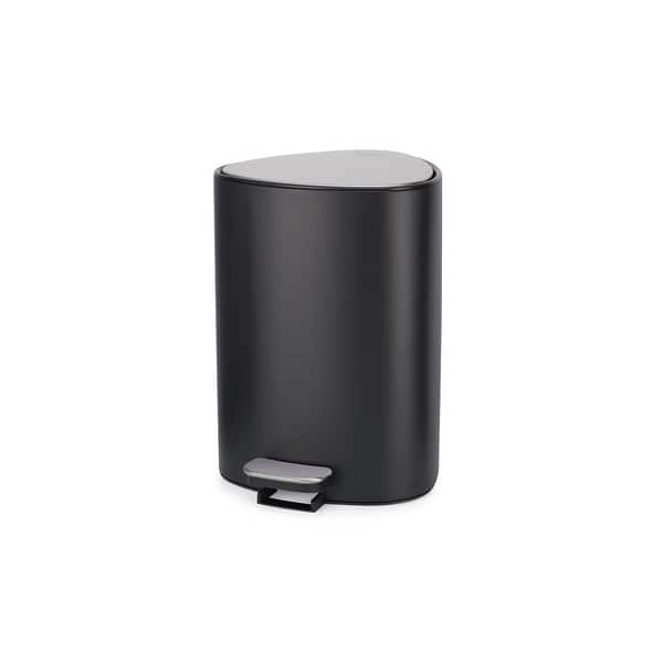 Joseph Joseph EasyStore 5-liter Pedal Trash Bin - Matte Black