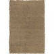 preview thumbnail 21 of 218, Handmade Jefferson Felted Wool Plush Area Rug 2' x 3' - Tan - Runner/Rectangle