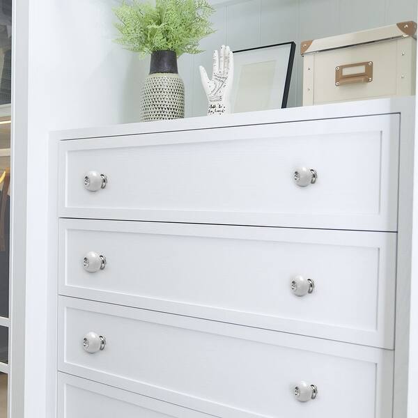 Shop Ceramic Vintage Knob Drawer Round Shaped Pull Handle Wardrobe