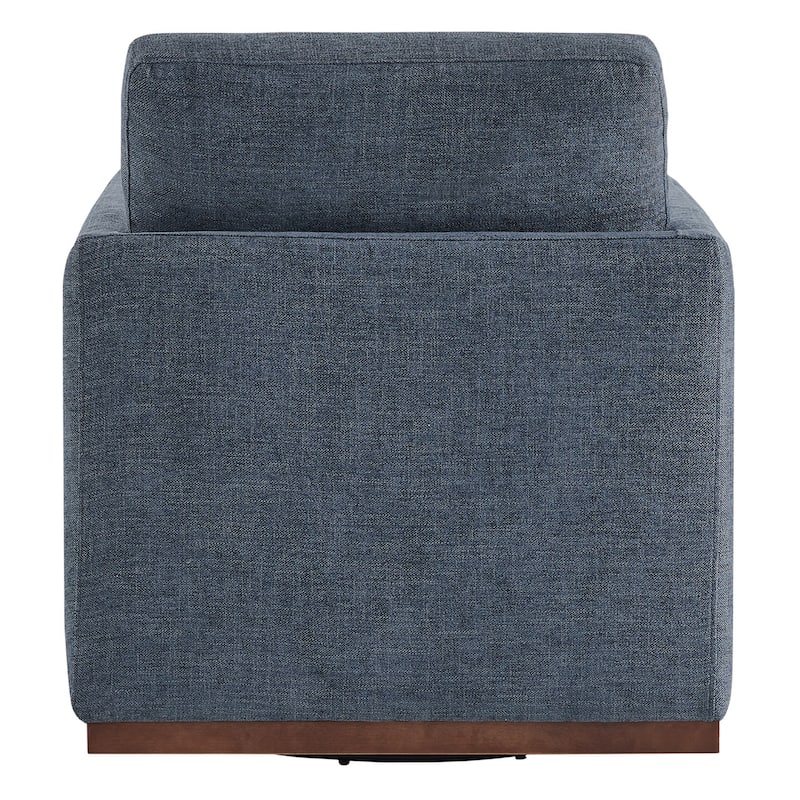 Spruce & Spring Shane Modern Swivel Accent Arm Chair