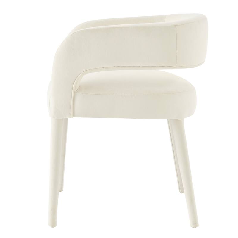 NPD Furniture Lauryn Velvet Dining Side Chair