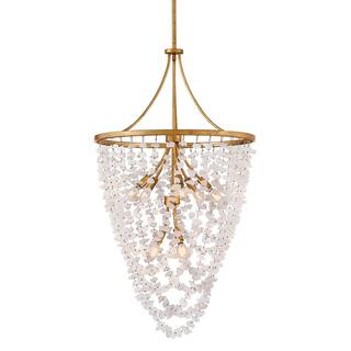 Fredrick Ramond FR41596 Myra 8 Light 24" Wide Ring Chandelier
