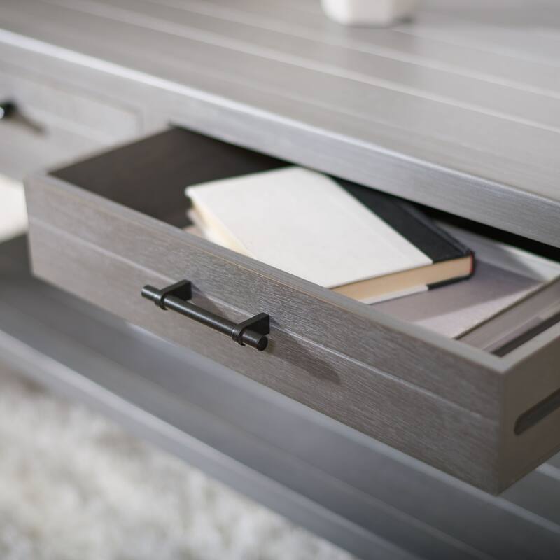 SAFAVIEH Alene 2-Drawer Bottom Shelf Coffee Table - 37.8" W x 19" L x 19" H - 38Wx19Dx19H