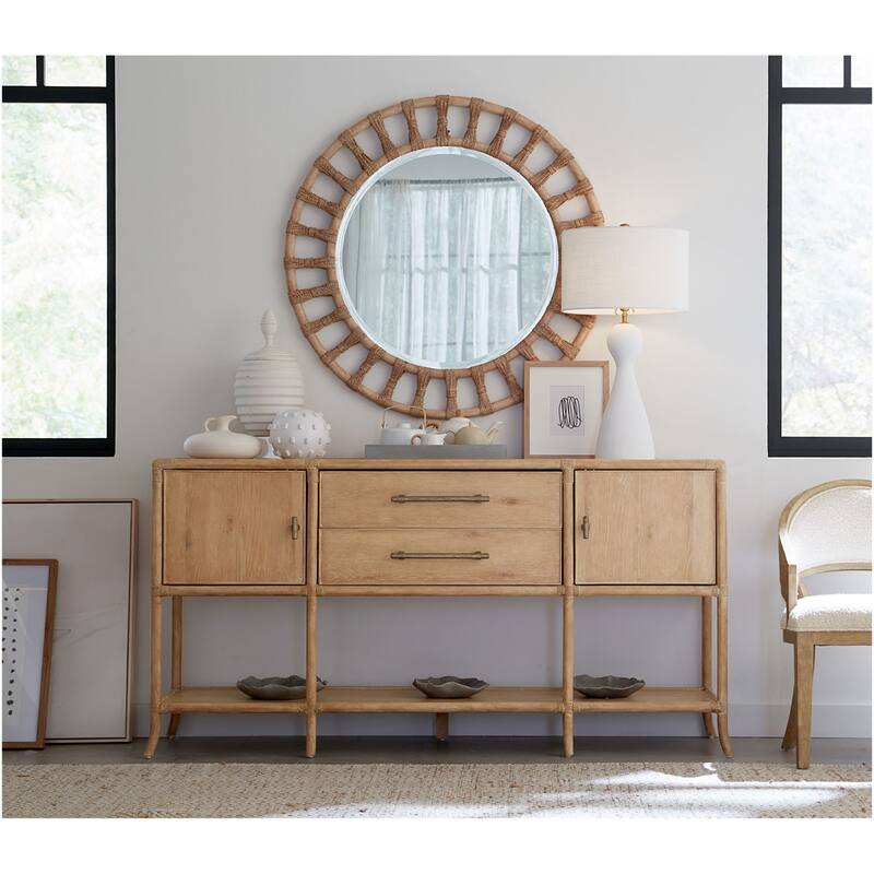 Hooker Furniture 6950-75917 Retreat 70" Wide Maple and Oak Buffet with