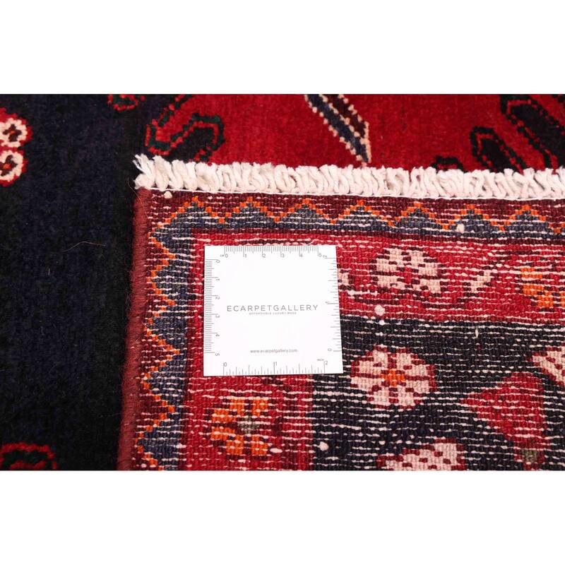 ECARPETGALLERY Hand-knotted Konya Anatolian Dark Navy Wool Rug - 5'4 x 12'6