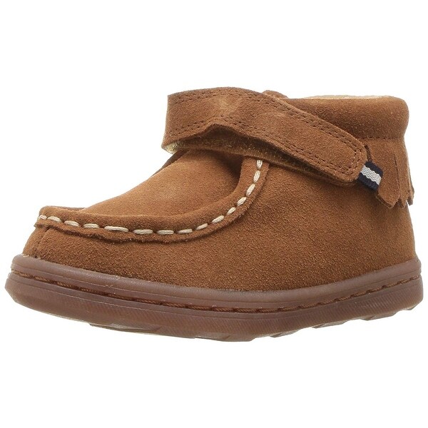 Hanna Andersson Baby Haskell Leather Ankle High Boots