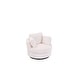 preview thumbnail 56 of 55, Oversized 360 Degreed Swivel Accent Chair Modern Soft Plush Corduroy Round Barrel Chair for Living Room Bedroom with Pillows
