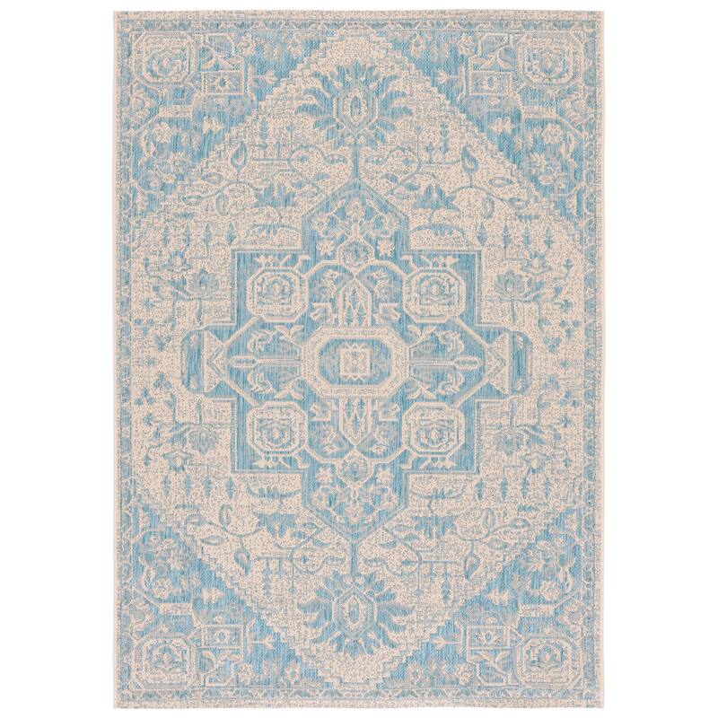 SAFAVIEH Beach House Caoimhe Indoor/ Outdoor Patio Backyard Rug