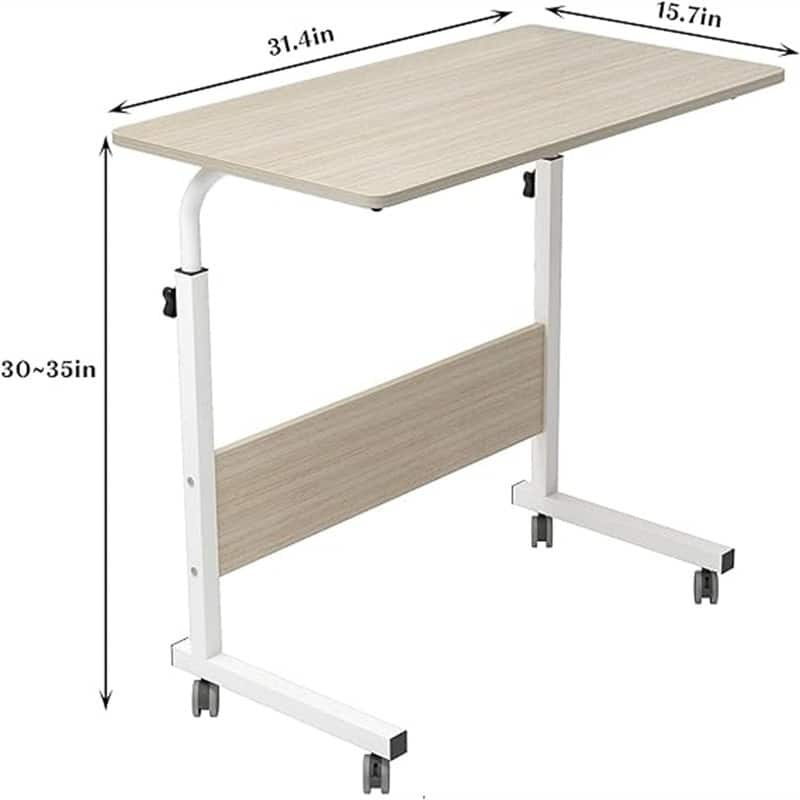Rolling Desk Adjustable Standing Desk