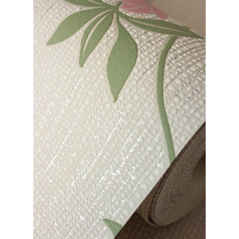 Fine Decor Aisla Pink Wisteria Wallpaper