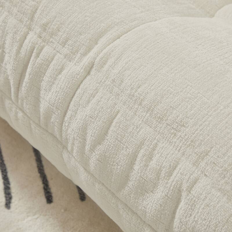 Versatile Modern Armless Lounge Chair for Various Rooms, Enhancing Comfort and Style.