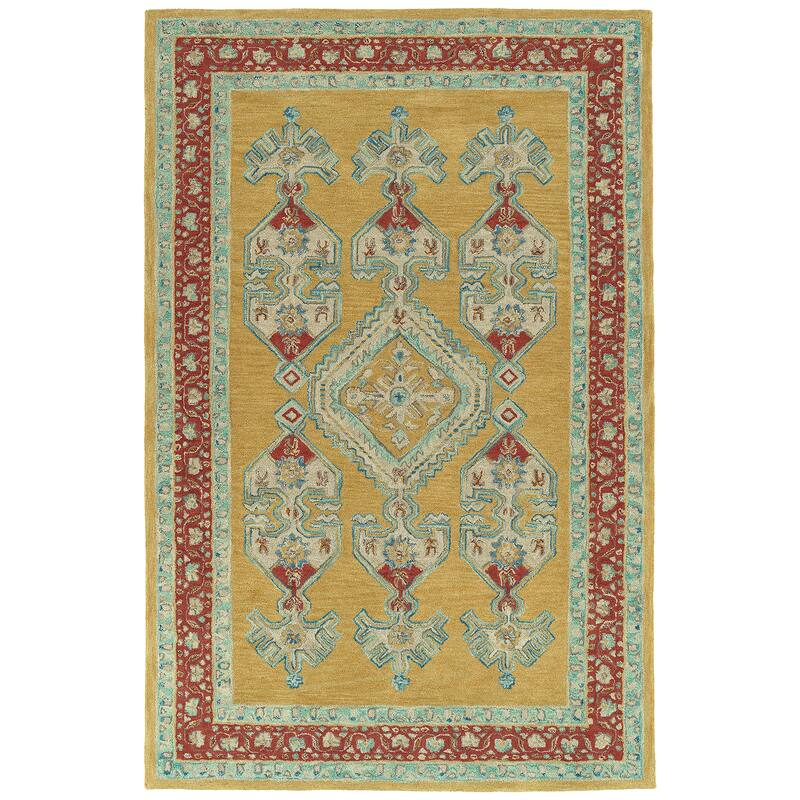 Charlotte Collection Black Hand Tufted Indoor Area Rug - 2'6" x 9'