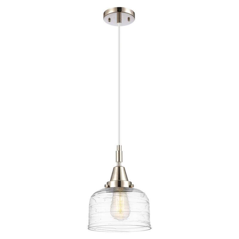 Innovations Lighting 447-1P-G713 Bell 8" Wide Mini Pendant with Clear