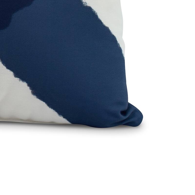 16 x 16 Inch X Marks the Spot Geometric Print Outdoor Pillow