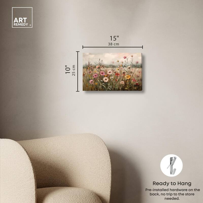 Vintage Blooms I Canvas by Art Remedy, Gallery Wrapped