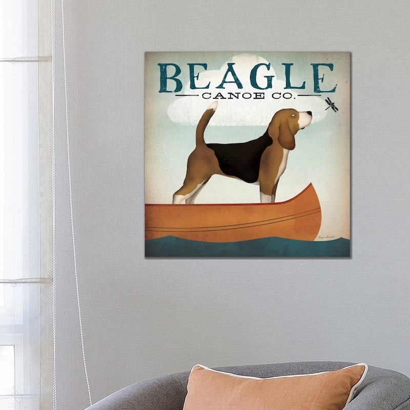 iCanvas "Beagle Canoe Co. " by Ryan Fowler Canvas Print - 26x26x1.5