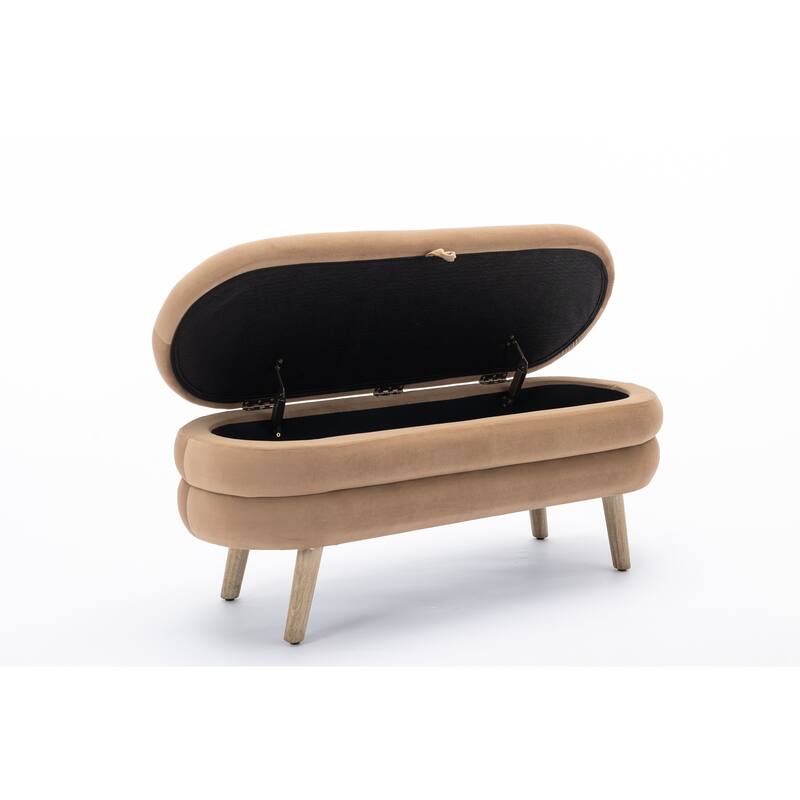 Storage Bench Bedroom Bench With Wood Legs