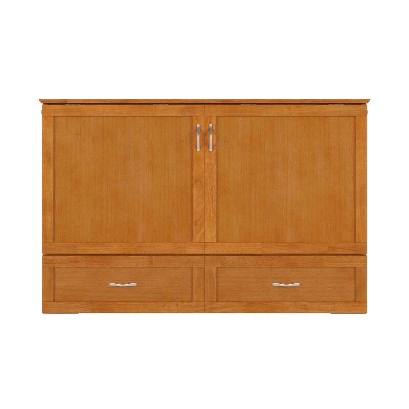 Hamilton Murphy Bed Chest with Mattress and Storage Drawer
