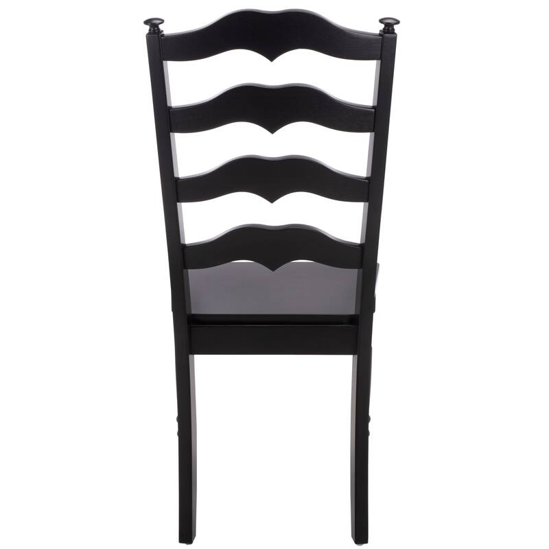 SAFAVIEH HOME Rasia Ladder Back Side Chair - 19"W x 22"D x 41"H