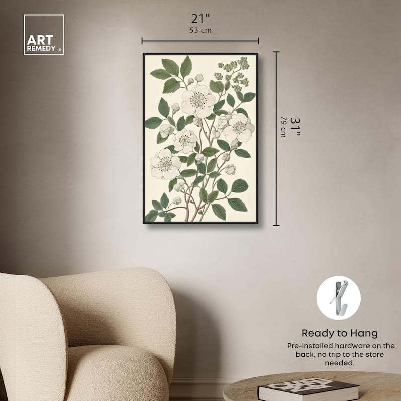 White Cherokee III Canvas by Art Remedy