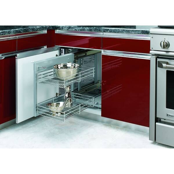 Shop Rev A Shelf 5psp 15 5psp 26 5 Wide By 20 5 Deep Two Tier