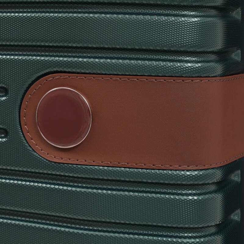 3 Piece Carry on Luggage Set, ABS Hardshell Lightweight Durable Suitcase with Wheels and Duffel Bag & Toiletry Bag, for Travel