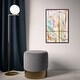 preview thumbnail 33 of 64, Bright Days, Pastel Bright Strokes Modern Gold Canvas Wall Art Print for Living Room