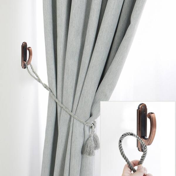 Shop Curtain Tieback Hooks Zinc Alloy Vintage Tassel Curtain